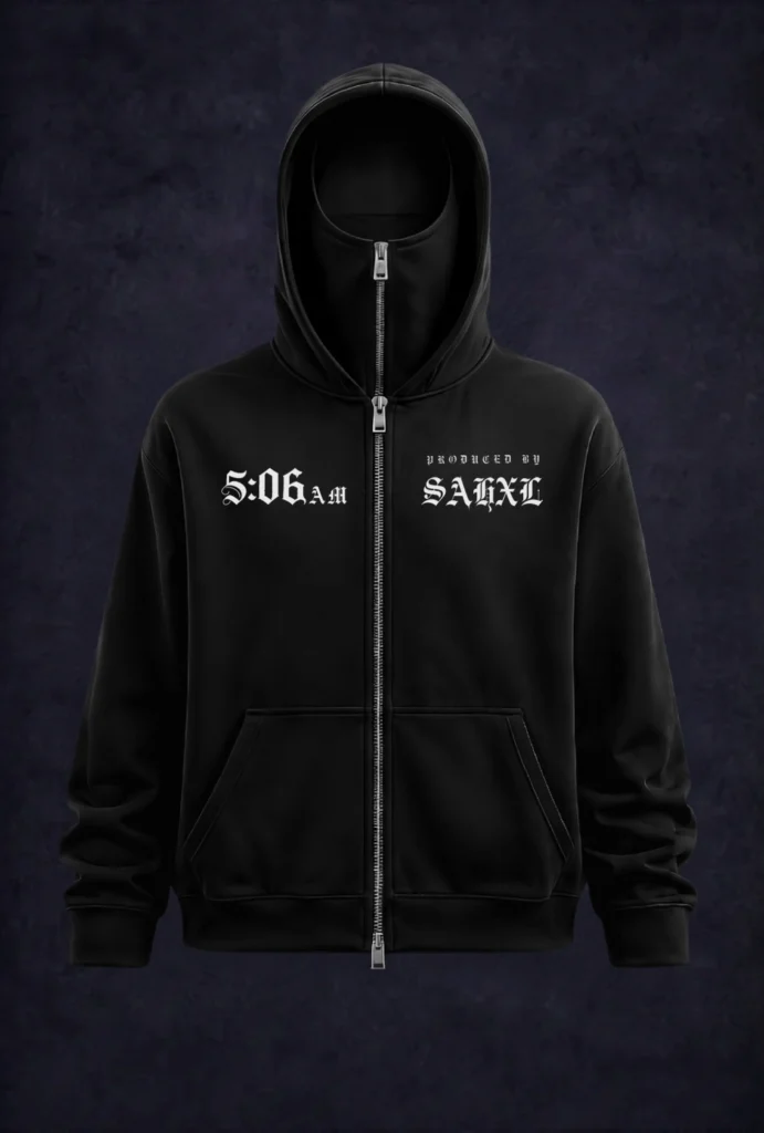Balaclava Double Zip Hoodie