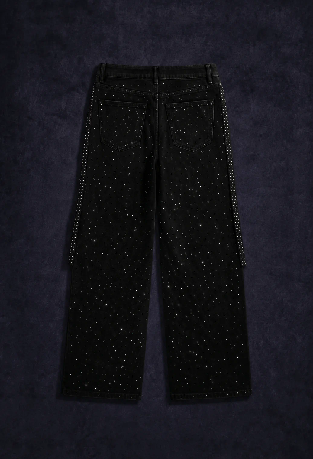 Studded Rhinestone Pants