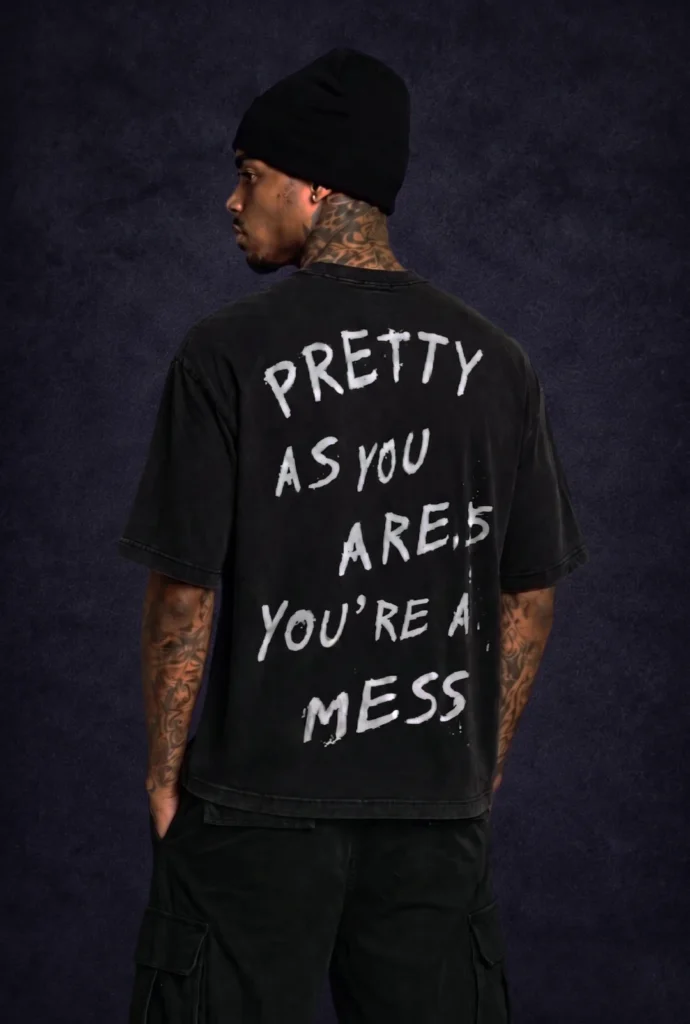 NEGLIGENT PROD. VINTAGE TEE back view